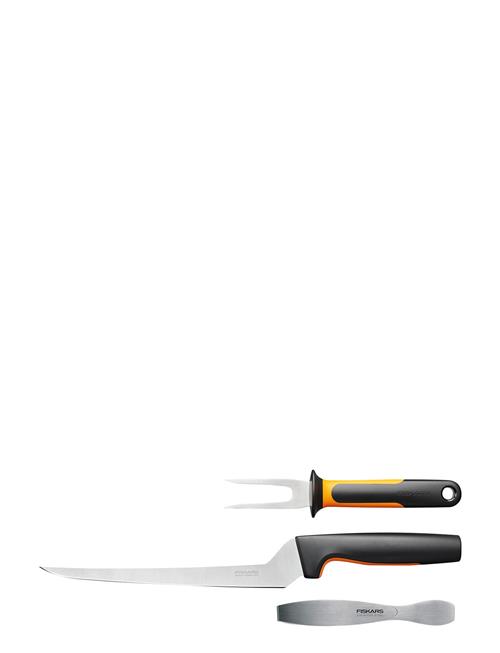 Se Fiskars Ff Fish Knife, 3 Parts Fiskars Black ved Booztlet