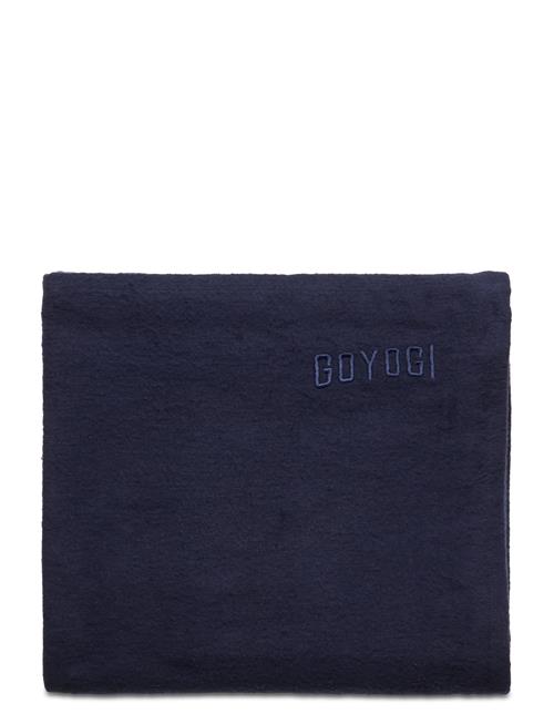 Se GOYOGI ApS Calm Organic Cotton Yoga Blanket GOYOGI ApS Navy ved Booztlet