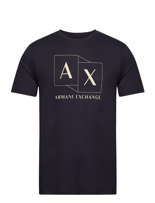 Se Armani Exchange T-Shirt Armani Exchange Blue ved Booztlet