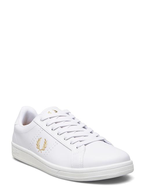 B721 Leather Fred Perry White