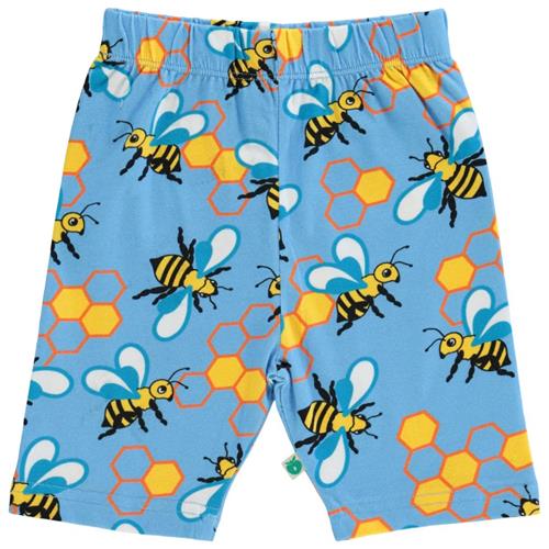 Småfolk Mønstret Shorts Med Bier Blue Grotto | Blå | 2-3 years