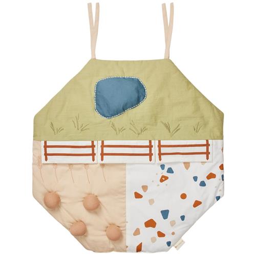 Se Fabelab Little Farm Legetæppe | Hvid | 0-3 ved Babyshop