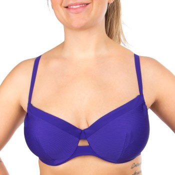 Chantelle Vibrant Covering Underwire Bikini Bra Blå C 75 Dame