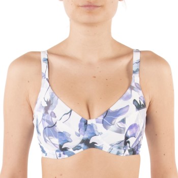 Femilet Java Sustainable Underwire Bikini Bra Violet Mønster polyamid D 75 Dame