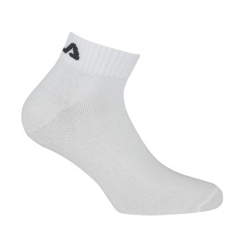 FILA Strømper 3P Quarter Plain Socks Hvid Str 43/46