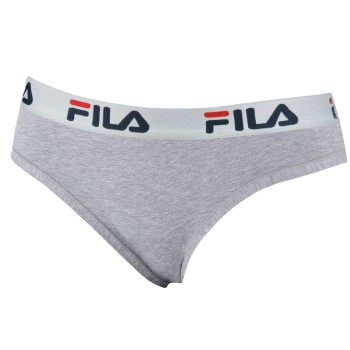 FILA Trusser Women String Grå bomuld Large Dame