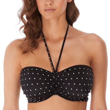 Freya Jewel Cove Padded Bandeau Sort C 75 Dame