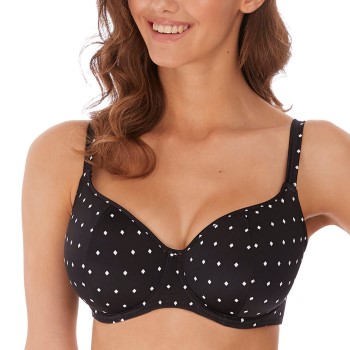 Freya Jewel Cove Sweatheart Padded Bikini Top Sort D 70 Dame