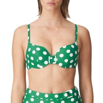 Marie Jo Rosalie Heart Shape Padded Bikini Top Grøn C 75 Dame