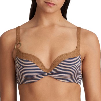 Marie Jo Saturna Bikini Top Heart Shape Padded Bronze B 85 Dame