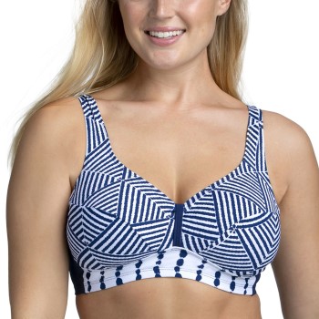 Miss Mary of Sweden Miss Mary Azur Soft Bikini Bra Blå B 75 Dame