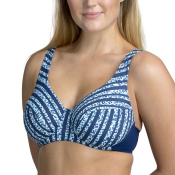 Miss Mary of Sweden Miss Mary Bondi Underwire Bikini Bra Blå Mønster polyamid B 75 Dame