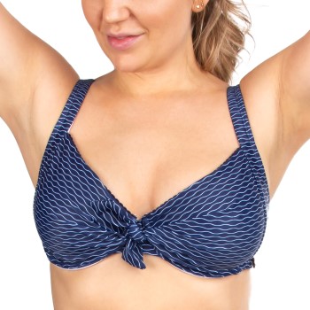 Panos Emporio Water Electra Bikini Top Marineblå polyamid F 42 Dame