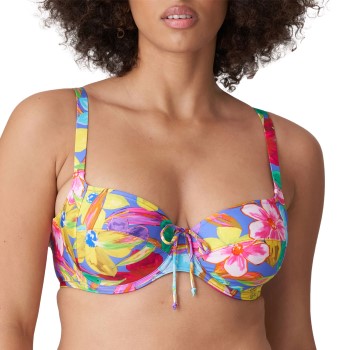 PrimaDonna Sazan Full Cup Bikini Top Blå Mønster E 75 Dame