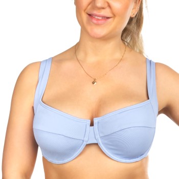 Sunseeker Rustic Sweetheart Underwire Bikini Bra Lyseblå polyamid D 44 Dame