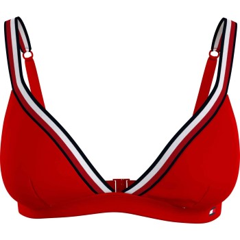 Tommy Hilfiger Swim Triangle Bra Rød Medium Dame