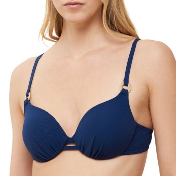 Triumph Summer Glow WP Bikini Top Marineblå C 40 Dame