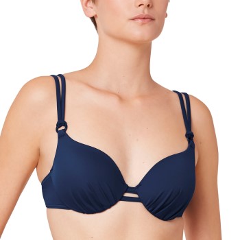 Triumph Summer Mix And Match WP Bikini Top Navy B 40 Dame