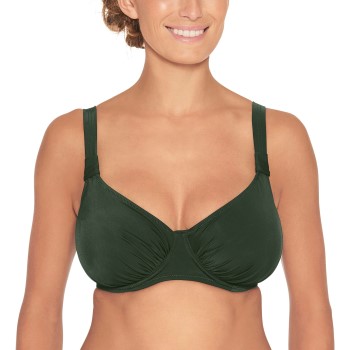 Wiki Basic Full Cup Bikini Top Militærgrøn  C 80 Dame