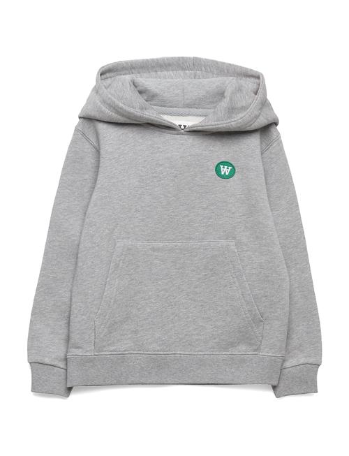 Se Wood Wood Izzy Kids Hoodie Wood Wood Grey ved Booztlet