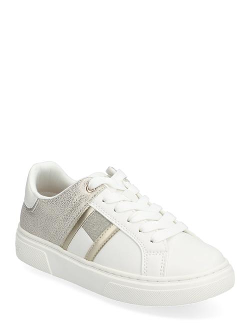 Se Tommy Hilfiger Flag Low Cut Lace-Up Sneaker Tommy Hilfiger White ved Booztlet