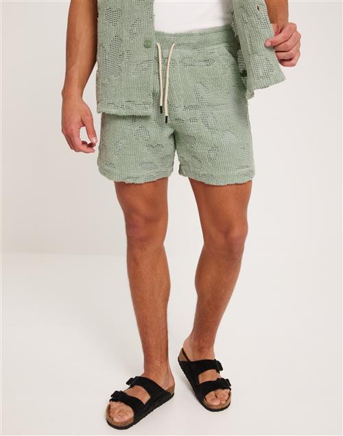 OAS Crochet Shorts Shorts Grøn