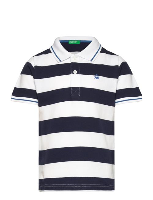 United Colors of Benetton H/S Polo Shirt United Colors Of Benetton Patterned