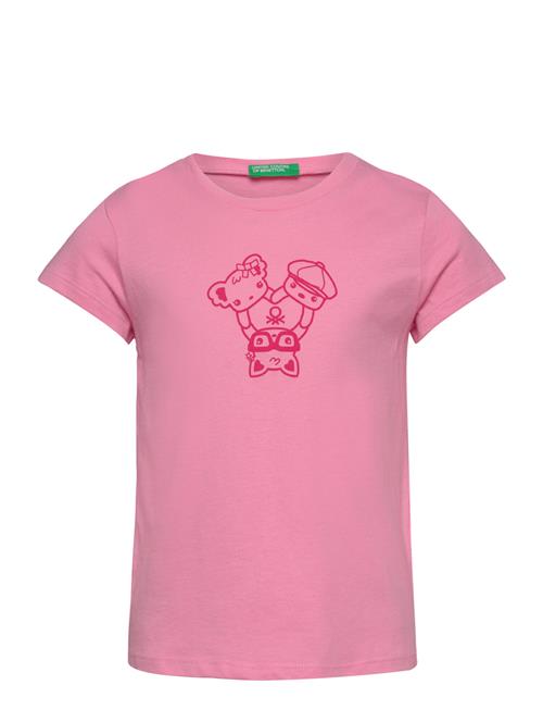 United Colors of Benetton T-Shirt United Colors Of Benetton Pink