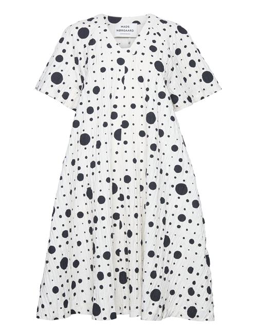 Chakra Trish Dress Aop Mads Nørgaard White