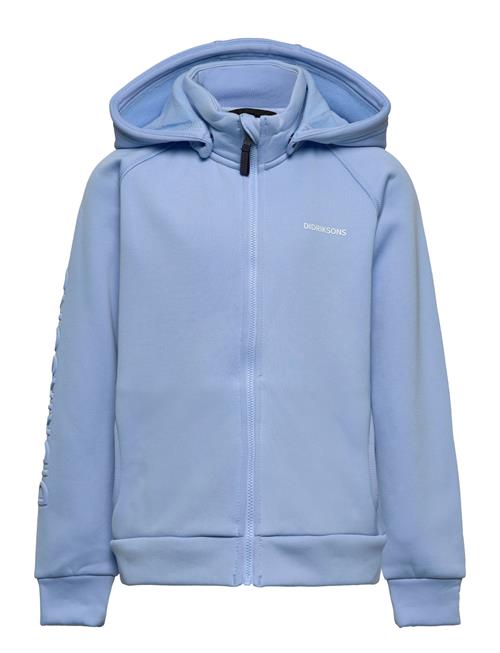 Se Didriksons Corin Kids Fullzip 7 Didriksons Blue ved Booztlet