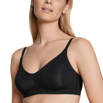 Calida Bh Natural Skin Bralette Sort Large Dame