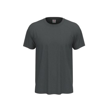 Stedman Classic Men T-shirt Mørkgrå  bomuld Small Herre