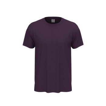 Stedman Classic Men T-shirt Mørkelilla bomuld X-Small Herre