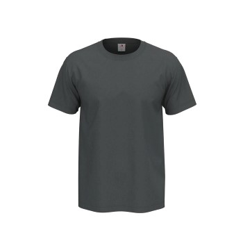 Stedman 4P Comfort Men T-shirt Grå bomuld Small Herre