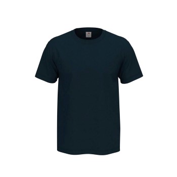 Se Stedman 4P Comfort Men T-shirt Midnatsblå bomuld Small Herre ved Timarco