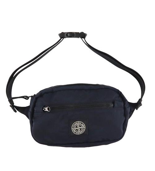 Se Stone Island BÃ¦ltetaske - Navy Blue ved KidsWorld