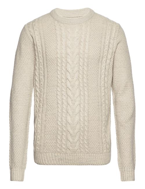 Jack & Jones Jjcraig Knit Crew Neck Aw23 Jack & J S Cream