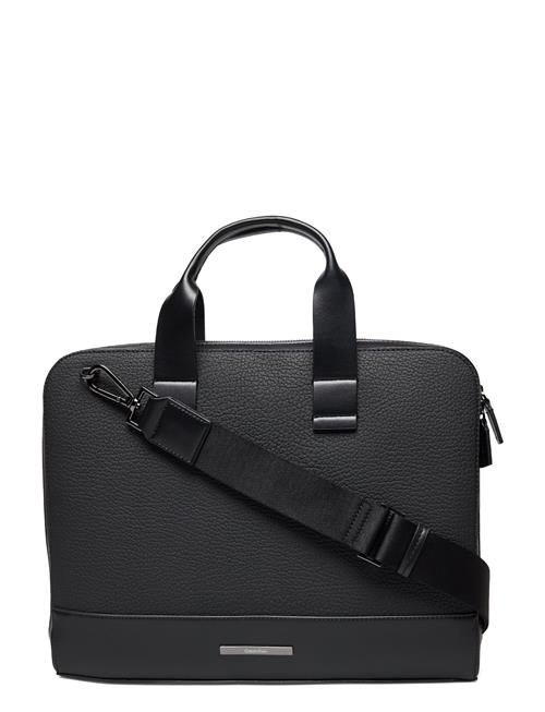 Calvin Klein Modern Bar Slim Laptop Bag Calvin Klein Black