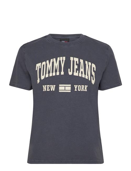 Tjw Reg Washed Varsity Tee Ext Tommy Jeans Navy