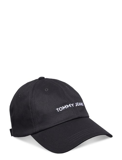 Se Tommy Hilfiger Tjw Linear Logo Cap Tommy Hilfiger Black ved Booztlet