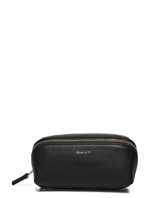 GANT Leather Make Up Bag GANT Black