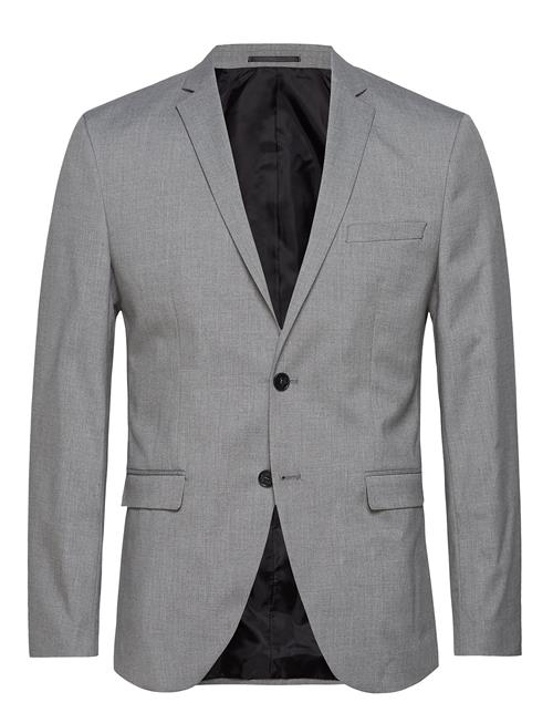 Se Selected Homme Slhslim-Mylologan Light Grey Blz B Noos Selected Homme Grey ved Booztlet