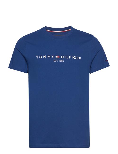 Se Tommy Hilfiger Tommy Logo Tee Tommy Hilfiger Navy ved Booztlet