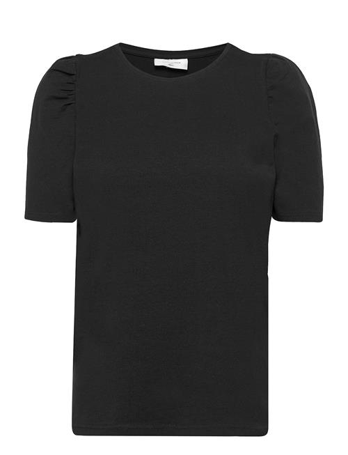 T-Shirt From Freequent In A Soft Material. The T-Shirt Has A Simple Silhouette W FREE/QUENT Black