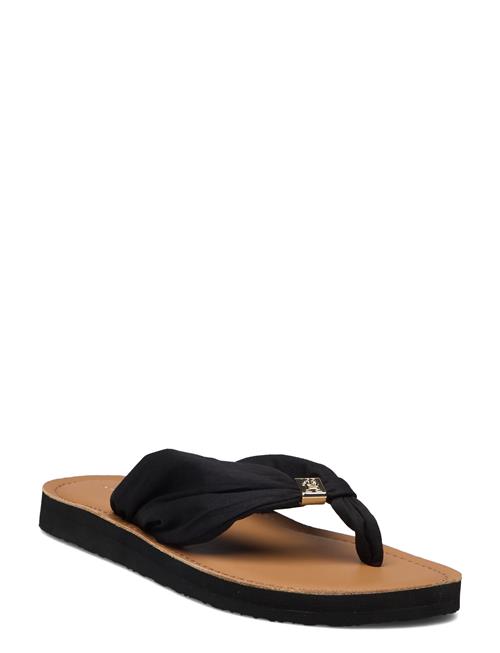 Th Elevated Beach Sandal Tommy Hilfiger Black