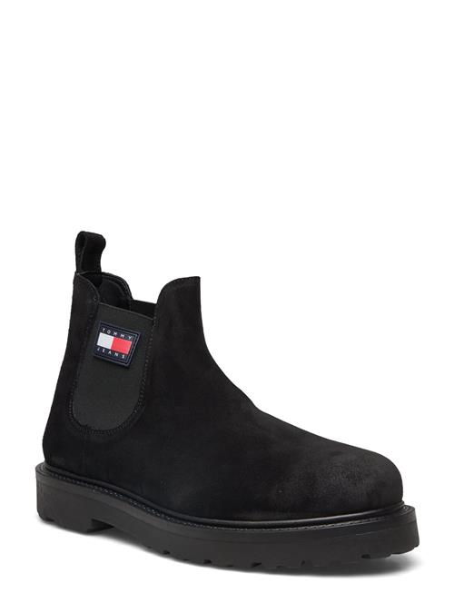 Tommy Hilfiger Tommy Jeans Suede Boot Tommy Hilfiger Black