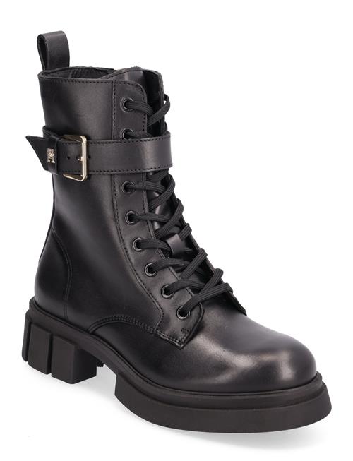 Cool Feminine Bikerboot Tommy Hilfiger Black