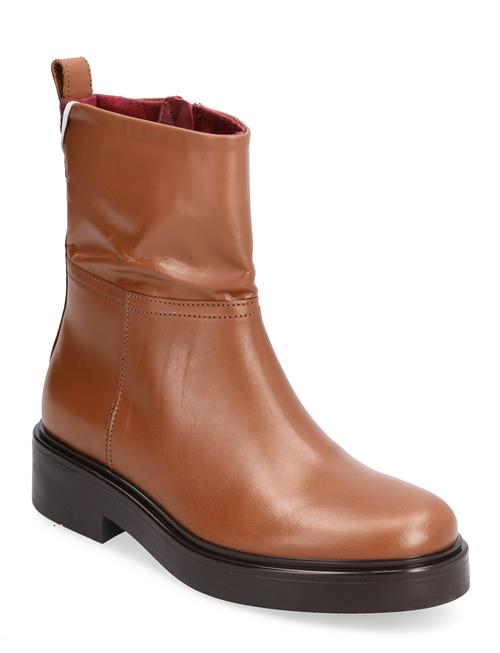 Se Tommy Hilfiger Cool Elevated Ankle Bootie Tommy Hilfiger Brown ved Booztlet