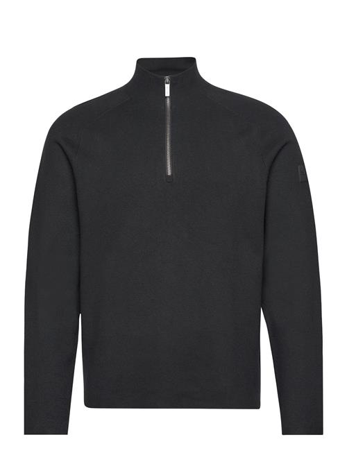 Calvin Klein Milano Stitch Quarter Zip Calvin Klein Black