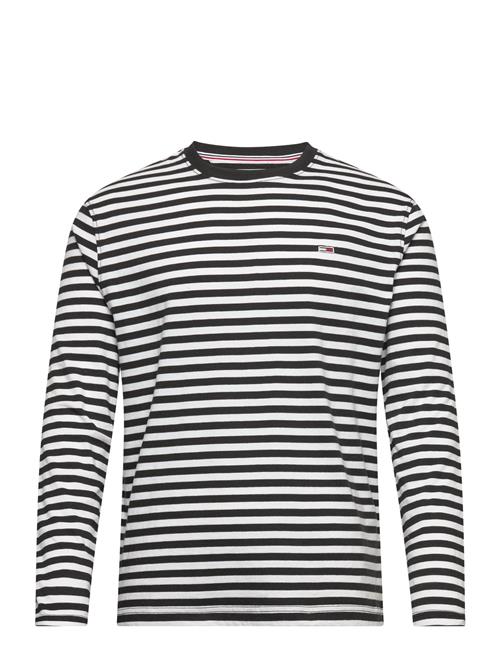 Tommy Jeans Tju Basic Striped Ls Tee Tommy Jeans Black